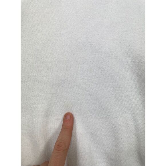 Vintage Alabama Crimson Tide Mens Sweatshirt Russell Athletic Crewneck White‎ L - Picture 4 of 16